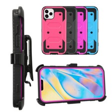 Case for iPhone 12 Mini 12 Pro 12 12 Pro Max Built in Screen Protector Kickstand