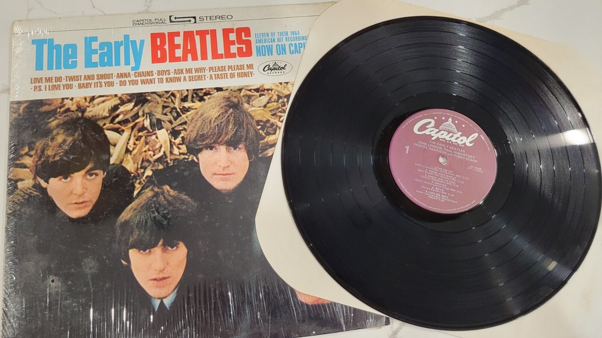 BEATLES レコード ST 2309 The Beatles - The Early Beatles Vinyl LP - Capitol ST-2309