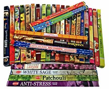 HEM INSENSE Natural Aromatic 20 Joss Sticks AGARBATTI Various Fragrances Scents