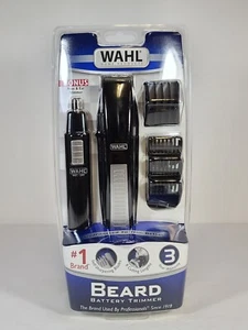 Wahl Nez Oreilles Sideburns Cheveux mouillés à sec Lame Batterie Trimmer