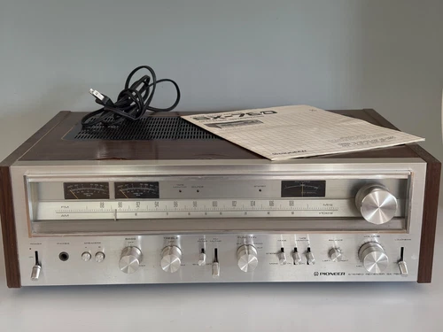 PIONEER SX-780 STEREO RECEIVER Vintage Made in Japan w/Manual & Schematic