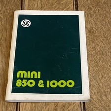 Leyland Mini 850 & 1000 1977 Fahrerhandbuch