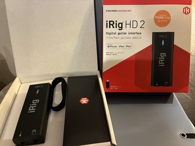 IK Multimedia iRig HD 2 Gitarren Interface 24 Bit/96 kHz USB-C tragbar