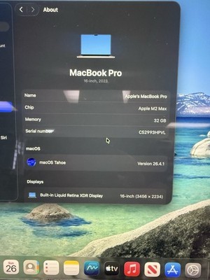 Apple MacBook Pro 16” - M2 Max - 32gb - 1tb | eBay