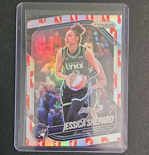 Panini 2025 Prizm WNBA Logo Prizm Jessica Shepard Lynx #137