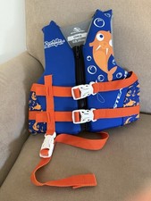 Stearns Puddle Jumper Child Ski Life Vest Jacket Walrus Theme User wt.30-50 lbs
