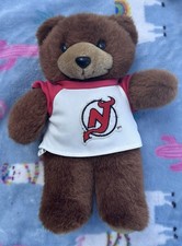 Lot Of 2 Plush Toys And 1 Vintage Toy NJ Devils Bear Fathers Day Beanie Baby