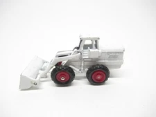 MINI DINKY HK #96 WHITE PAYLOADER TRACTOR SHOVEL COMPLETE 1960'S