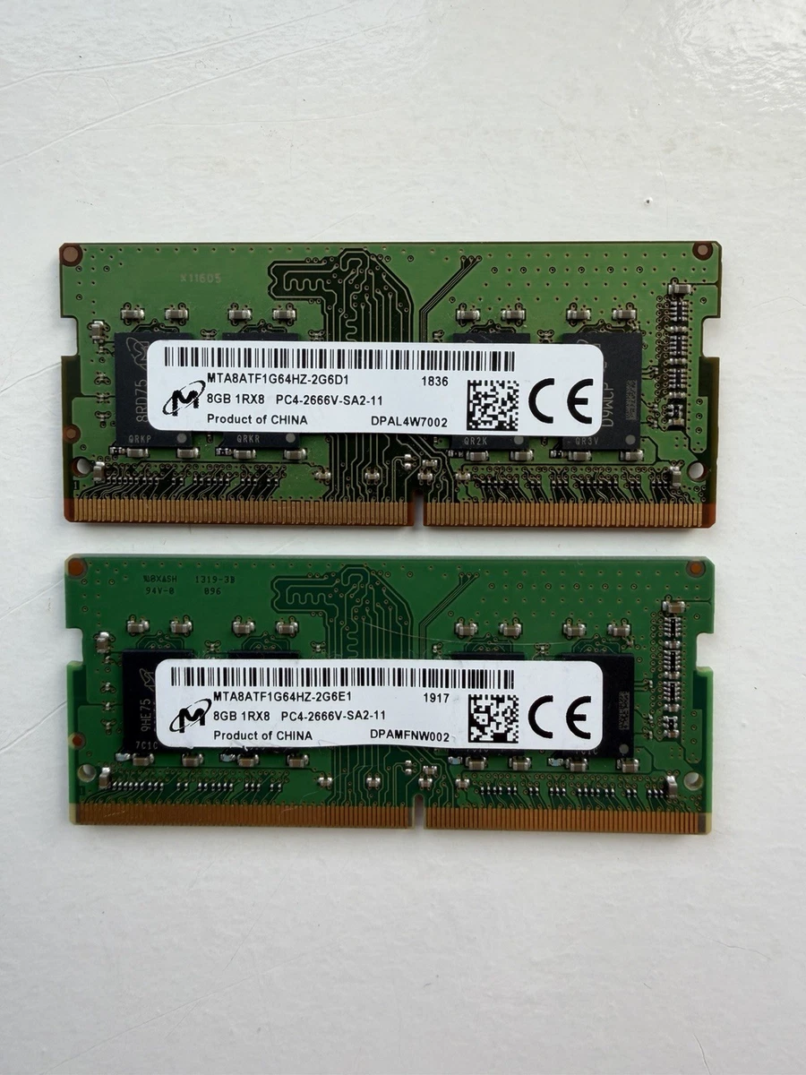 Micron 8GB Computer DDR4 SDRAM for sale | eBay UK