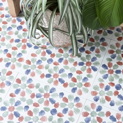 d-c-fix Spanish Leaves 30,48 cm x 30,48 cm selbstklebende Vinylbodenfliesen