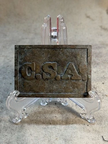 Civil War Confederate States of America “C.S.A.” Belt Plate Buckle