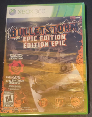 Bulletstorm: Epic Edition - XBOX 360 Brand New/Factory Sealed