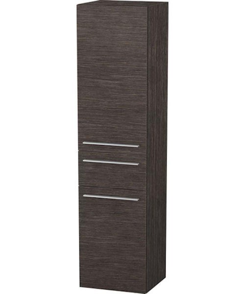 Duravit XL1131R7272 15-34 Wall Mount Tall Linen Cabinet Brushed Dark Oak 232290₽