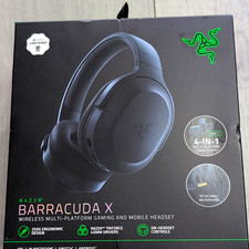 Razer Barracuda X Wireless USB-C Gaming Headset Detachable Boom Mic Black