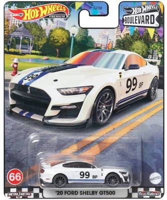 FORD Mustang - Shelby GT500 - 2020 - white - Hot Wheels 1:64 - Bild 1 von 4