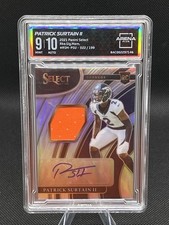 2021 Select Patrick Surtain II Rookie Sig Mem Silver /199 Arena Club 9 10 Auto