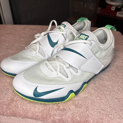Size 10 Nike Pole Vault Elite White Bright Spruce FZ9649 100