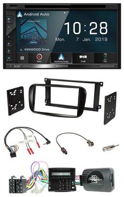Kenwood DAB TMC USB 2DIN Lenkrad Bluetooth Navigation für Ford Focus C-Max CAN-B