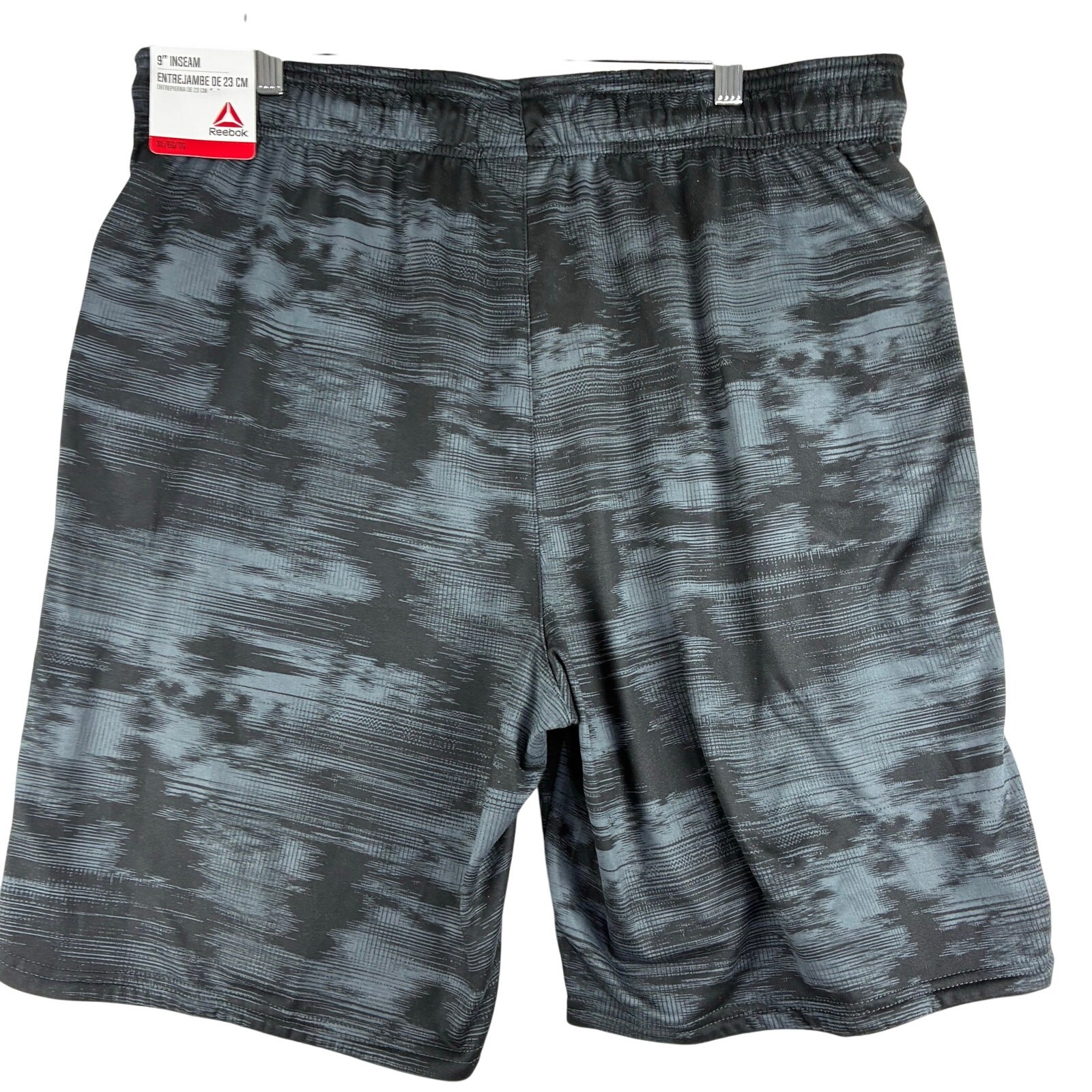 Reebok Grey Black Camo Basketball Shorts Men’s XL NWT Sport Active Performance thumbnail 2