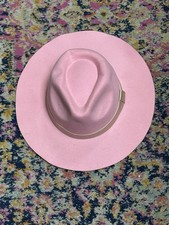 Lady Gaga Joanne World Tour Official Concert Merchandise Iconic Pink Fedora Hat