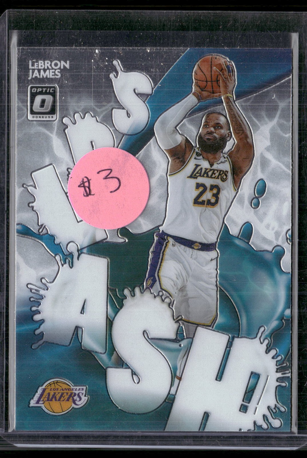 2020-21 Donruss Optic #13 LeBron James Splash!
