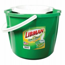 3 Pack - Clean & Rinse Mop Bucket with Wringer, 4 Gallons - 2112