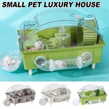 Acrylic Hamster Large Cage Luxury Villa House Playing House for Small  Animals