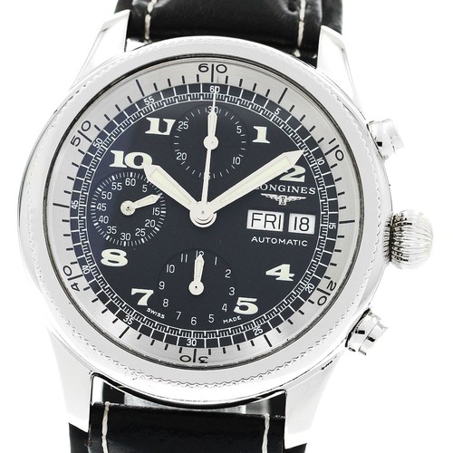 LONGINES Weems L2.625.4 Chronograph day date Automatic Men's Watch_903697