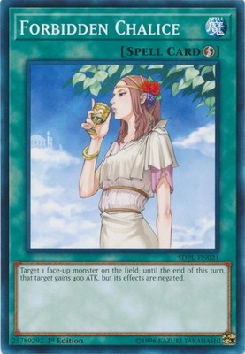 Forbidden Chalice - SDPL-EN024 - Common - 1st Edition - Damaged