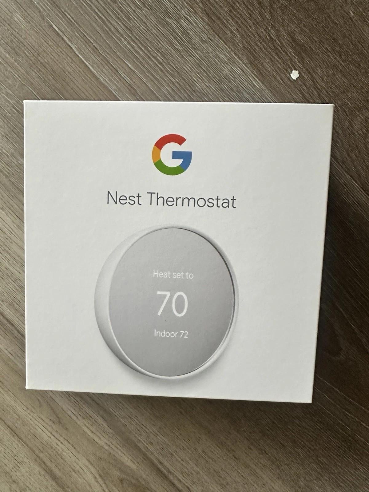 Google Nest Smart Programmable Wi-fi Thermostat - SNOW - GA01334 - NIB