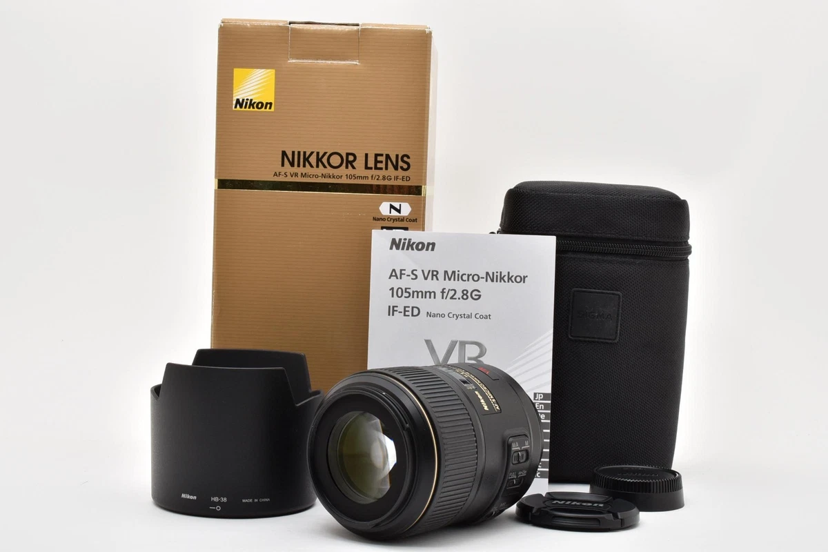 Nikon Micro NIKKOR f/2.8 Camera Lenses 105mm Focal for sale | eBay
