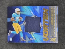 2020 Panini XR Vortex Materials  Joshua Kelley /49 #VX-39 Rookie RC LA Chargers
