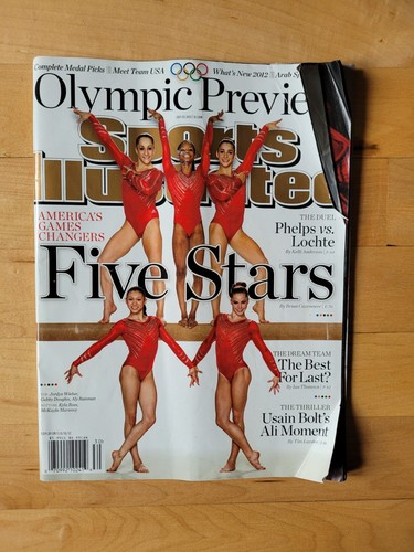 Sports Illustrated SI SUMMER OLYMPICS PREVIEW Gymnastics Five Stars 2012 - Bild 4 von 5