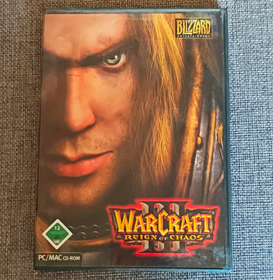 Blizzard Warcraft III: Reign of Chaos PC/Mac CD-ROM RTS PAL Komplett Deutsch