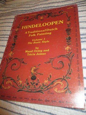 Hindeloopen Dutch Folk Painting Vol. 1 1986 Basic Style Illustrated Book