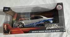 Jada Fast  Furious Brian's Nissan Skyline GT-R R34 Die Cast