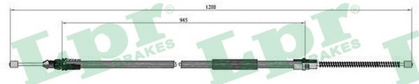 Bremsseil Seilzug Feststellbremse LPR C0705B FüR Renault Laguna 1 16V B568 B561-image