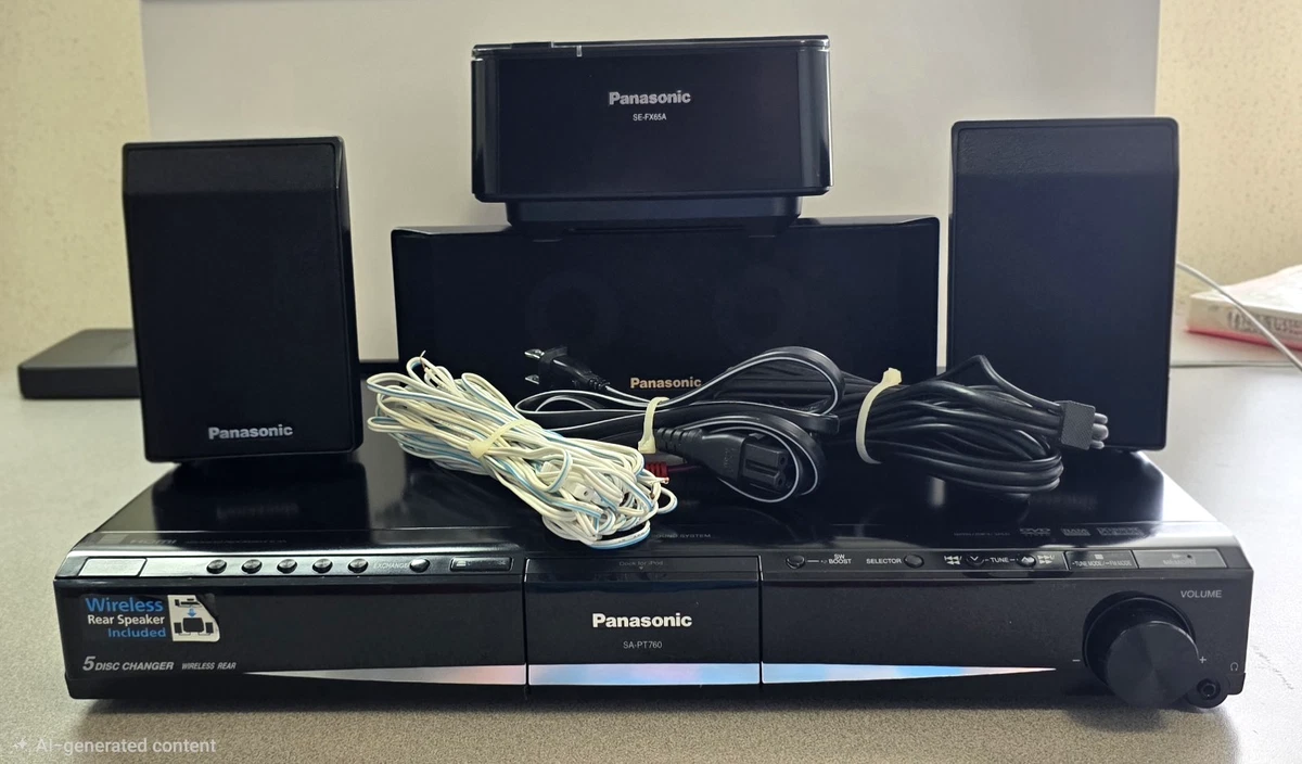 Panasonic 5.1 Channel Home Theater Systems for sale | eBay