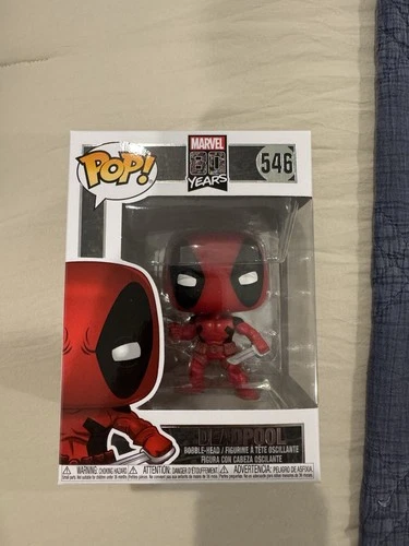 Funko Pop! Marvel 80 Years Deadpool #546 Bobblehead First Appearance