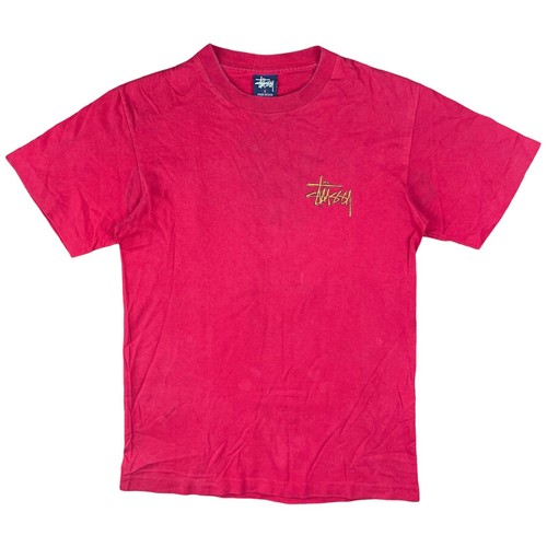 Vintage 90s Stussy Sketch T Shirt Small Made In USA Single Stitch Skater - Picture 2 of 5