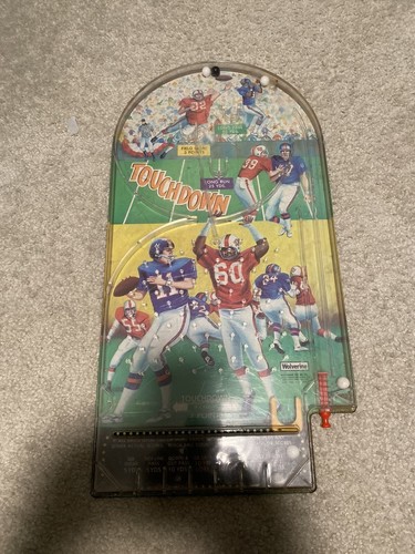 Touchdown Football Table Top Pinball Game Vintage 1960’s Works