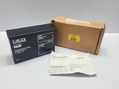 CALEX 52008A ADJUSTABLE VOLTAGE POWER SUPPLY