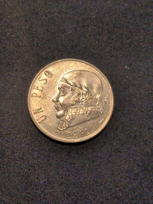 Mexico 1981 Un 1 Peso - José María Morelos