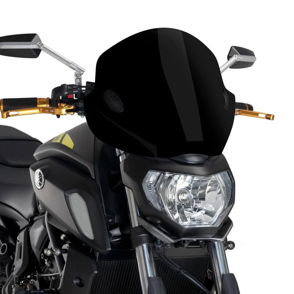 Puig Stream Screen Windshield Deflector Black Ducati Monster 1100 Evo 11 - 13 - Изображение 3 из 4