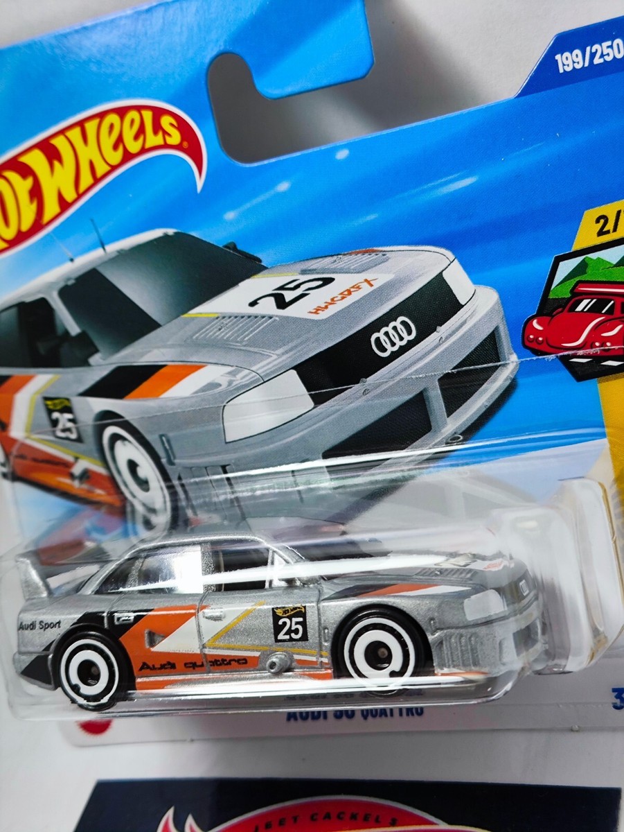 Hot Wheels NEW Case K 2025 Audi 90 Quattro Silver (Promo Combine