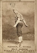 CHARLES KID NICHOLS BASEBALL CARD *2X3 FRIDGE MAGNET* CARDINALS PHILLIES PITCHER