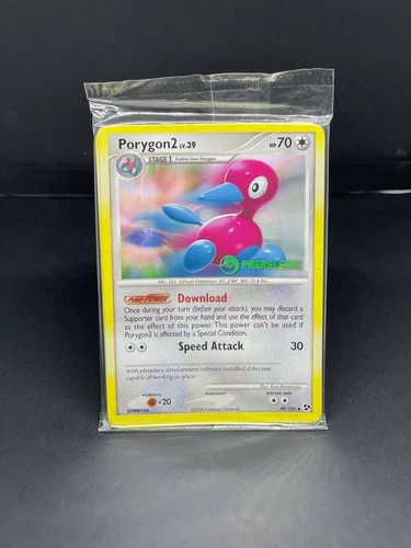 Pokemon Great Encounters Porygon 2 Prerelease 49/106 - Sealed Pack Of 10 Cards