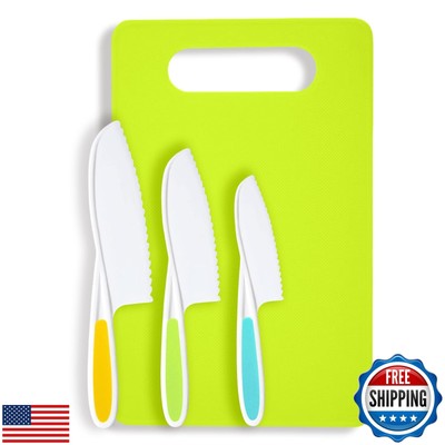 Kids Knife Set for Real Cooking, Toddler Kitchen Tools, Montessori Cooking Se