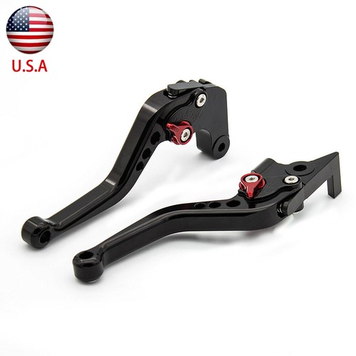 For Kawasaki KLR250 1991-2008 KLR650 1987-2007 CNC Brake Clutch Levers Handle - Picture 4 of 9