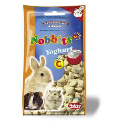 Nobby Nobbits Yoghurt 75 g Joghurt Drops Nagersnack Leckerlie Belohnung Nager 